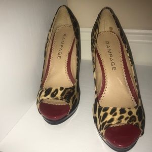 Rampage cheetah pumps